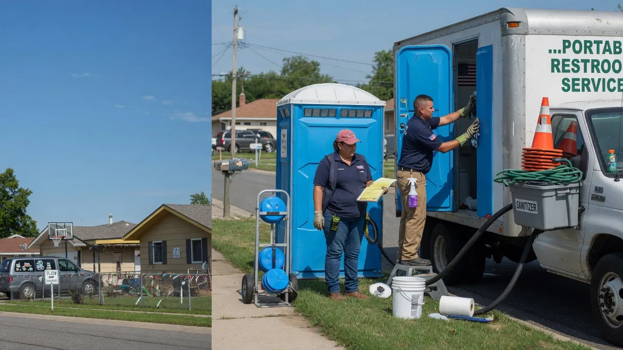 Portable Toilet Rental in Waverly, IL near me